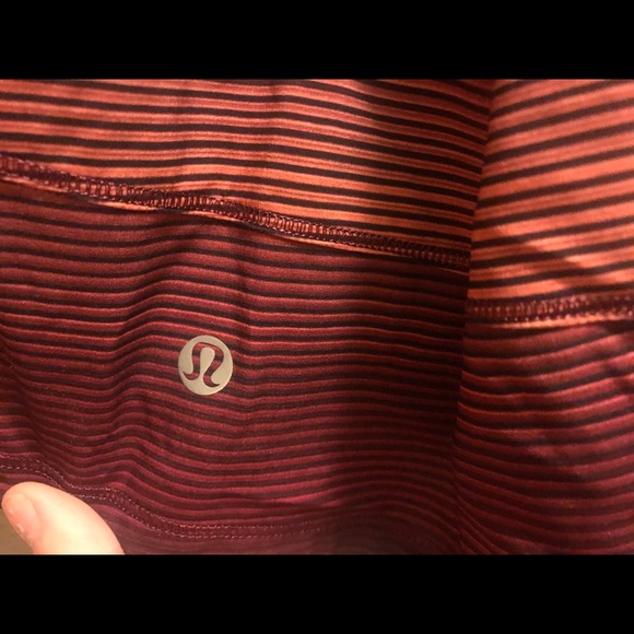Lululemon striped pace rival skirt - Picture 4 of 5